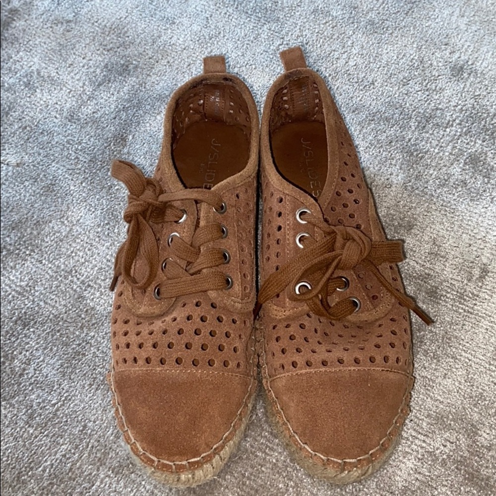 JSLIDES wedge espadrille